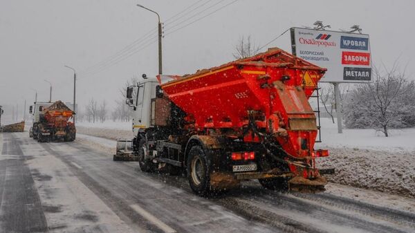 Уборка улиц от снега - Sputnik Беларусь