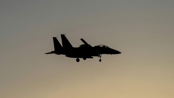 Истребитель F-15, архивное фото - Sputnik Беларусь