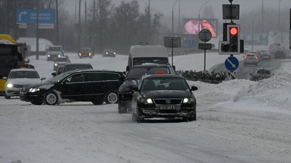 Снег в Минске - Sputnik Беларусь