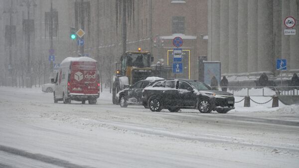 Снег в Минске - Sputnik Беларусь