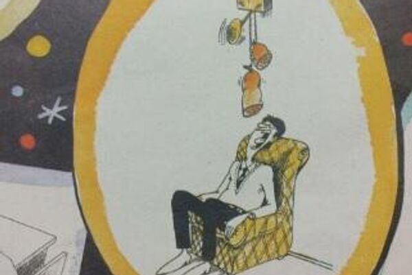 Карикатура в журнале Вожык №24 1990 года - Sputnik Беларусь