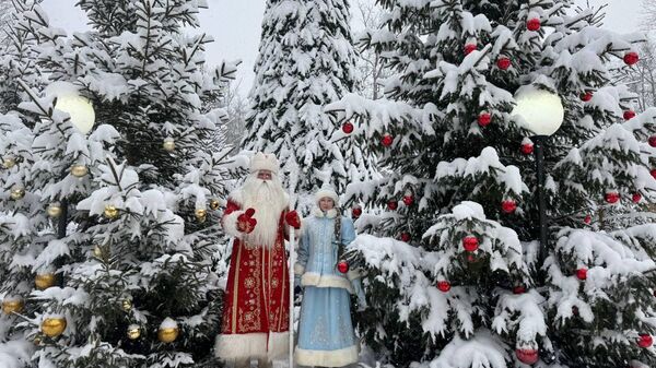 Резиденция Деда Мороза в Беловежской пуще - Sputnik Беларусь