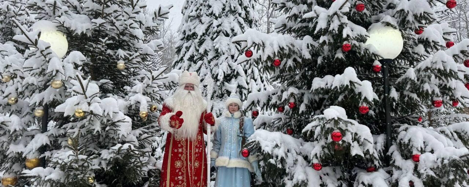 Дзед Мароз у Белавежскай пушчы - Sputnik Беларусь, 1920, 14.01.2026