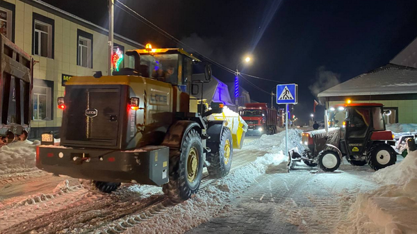 Уборка снега в Беларуси - Sputnik Беларусь