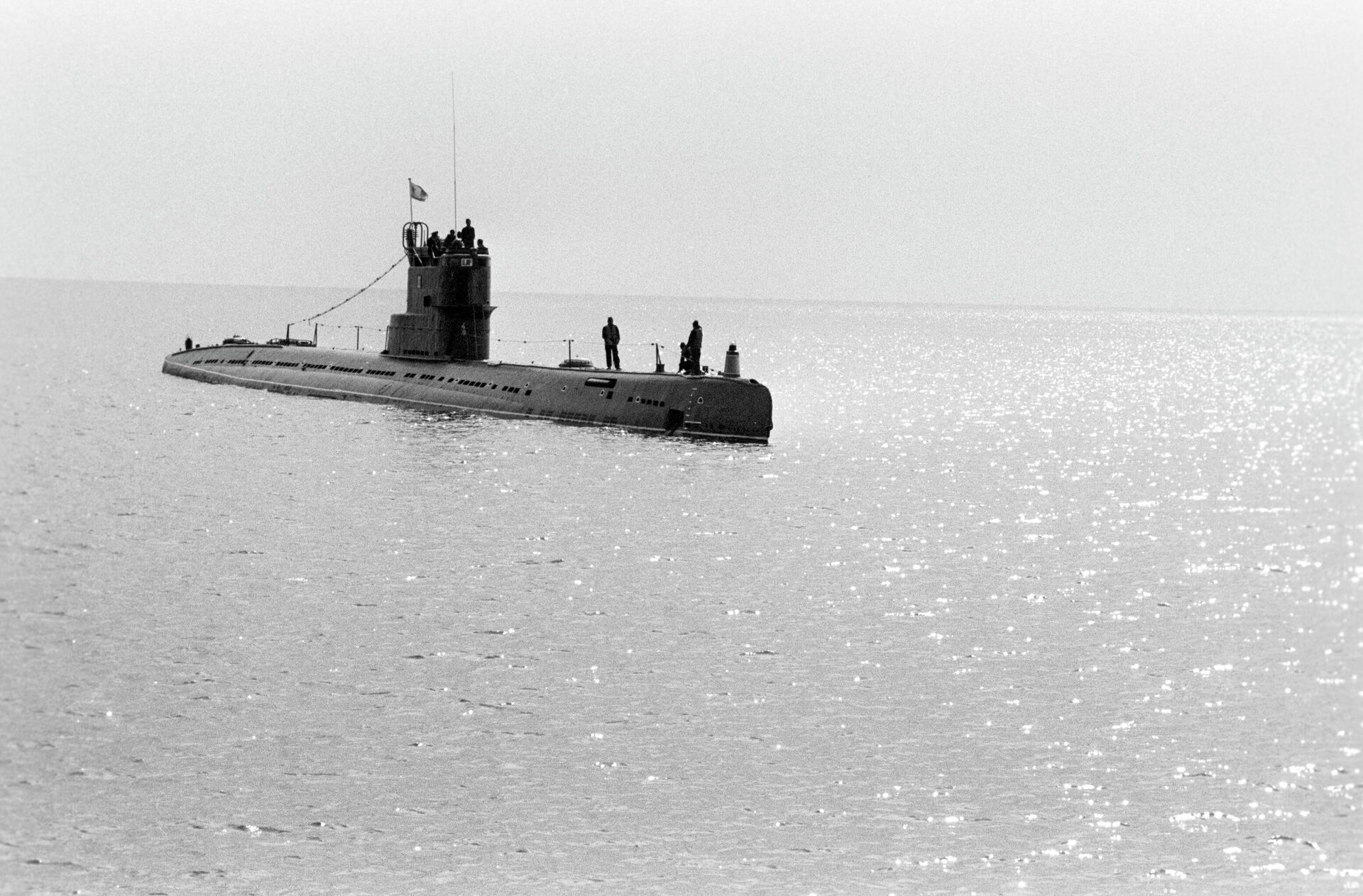 Подводная лодка во время учений Щит-82 - Sputnik Беларусь, 1920, 14.01.2026