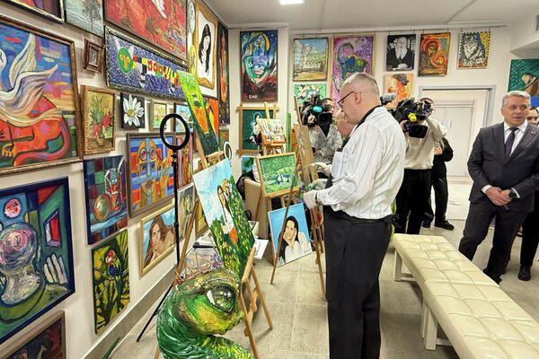 МИД передал новогодние подарки в пансионат Гармония МИД передал новогодние подарки в пансионат Гармония - Sputnik Беларусь