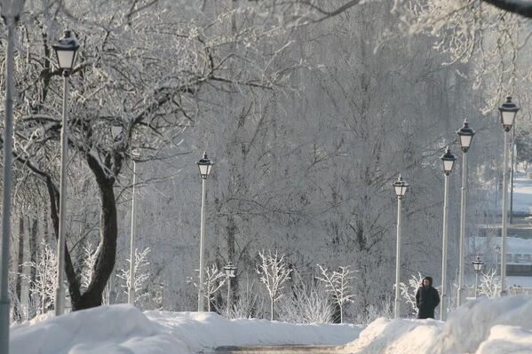 Морозный январь 2026 года в Минске - Sputnik Беларусь