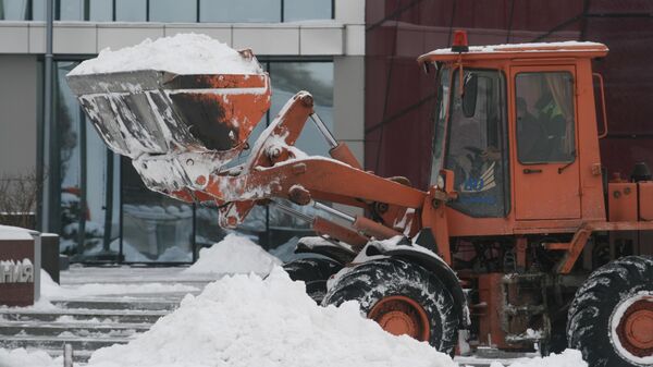 Уборка снега в Минске - Sputnik Беларусь