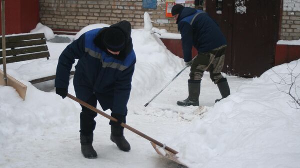 Уборка снега в Минске - Sputnik Беларусь