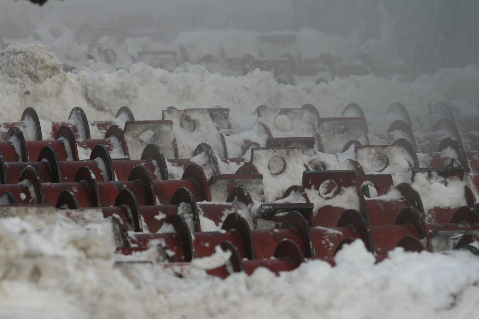 Снегоплавильный пункт - Sputnik Беларусь, 1920, 15.01.2026