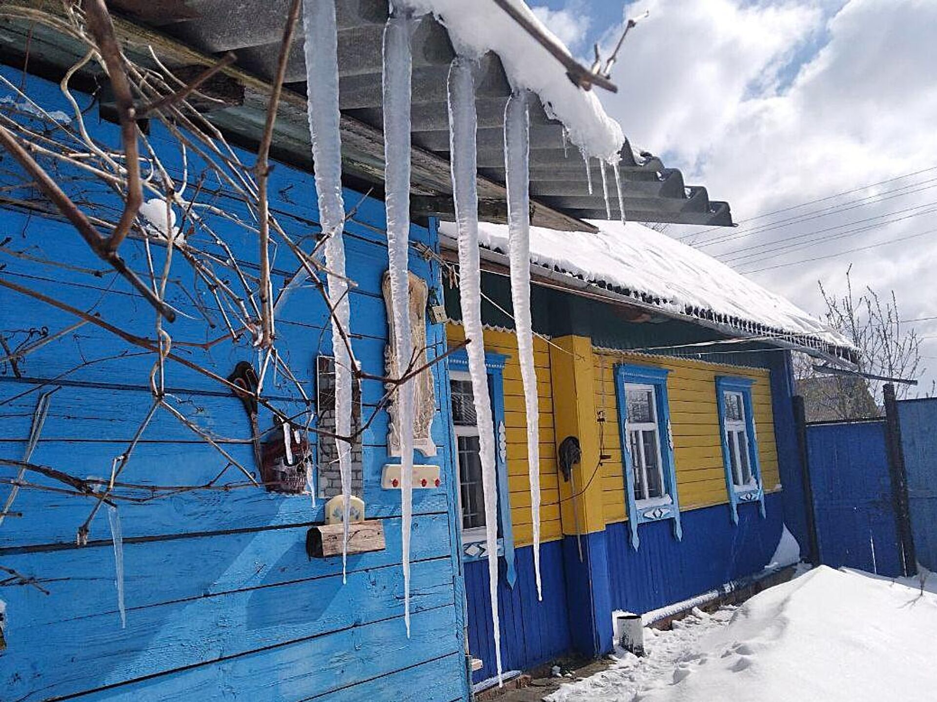 Мароз у вёсцы - Sputnik Беларусь, 1920, 16.01.2026