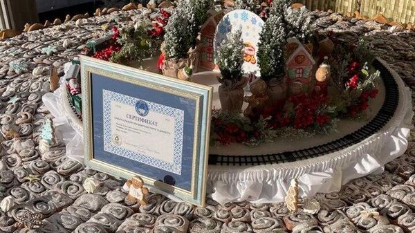 Пирог, вошедший в Книгу рекордов Беларуси - Sputnik Беларусь