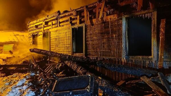 Пожар под Могилевом - Sputnik Беларусь