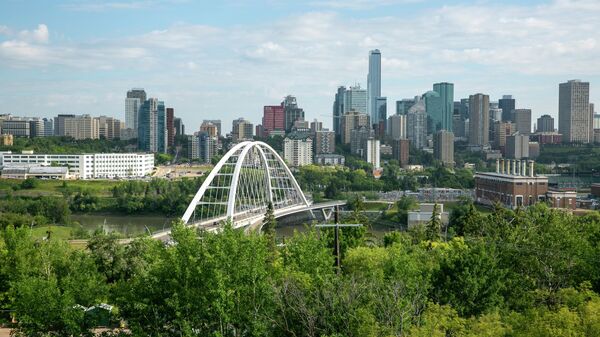 Вид на Эдмонтон, Канада - Sputnik Беларусь