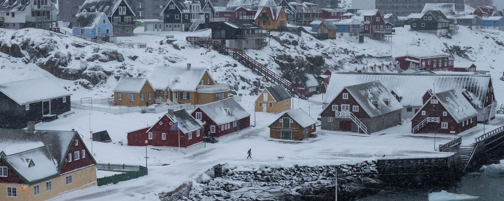 Грэнландская сталіца Нуук - Sputnik Беларусь, 1920, 20.01.2026