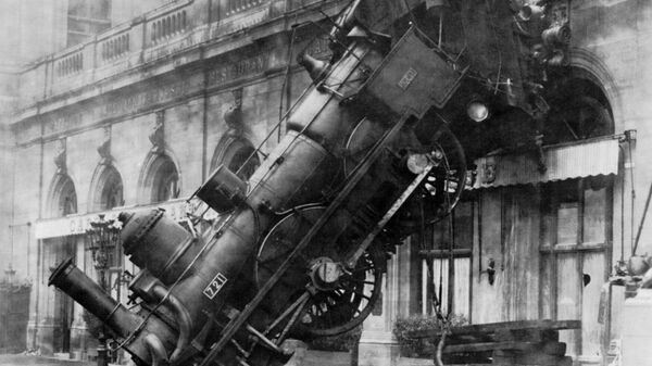 Крушение на вокзале Монпарнас  - Sputnik Беларусь