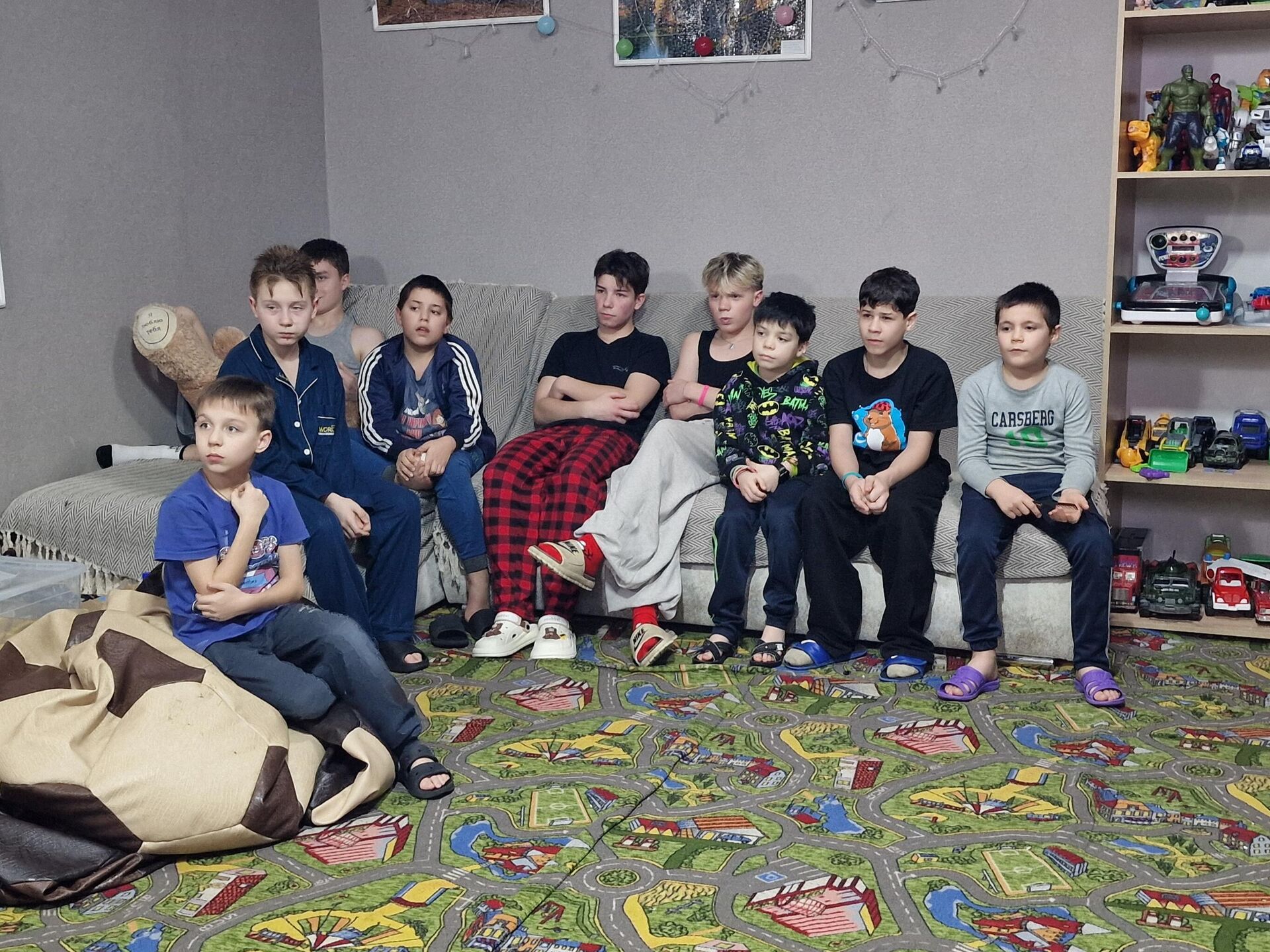 Воспитанники спецшколы-интерната в Антраците - Sputnik Беларусь, 1920, 22.01.2026