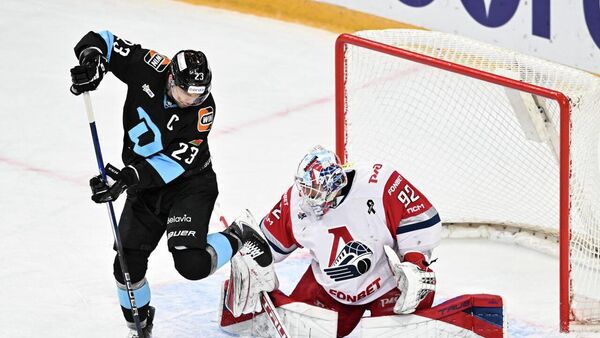 Матч КХЛ между Динамо-Минск и Локомотивом - Sputnik Беларусь