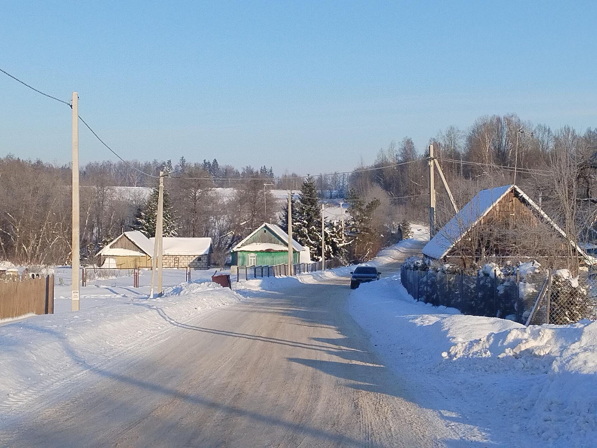Зимняя деревня - Sputnik Беларусь, 1920, 22.01.2026