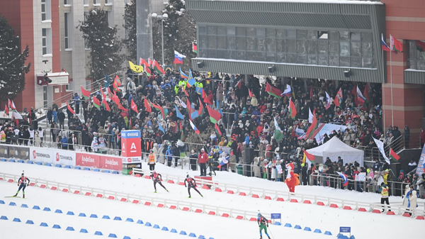 Кубок Содружества по биатлону в Раубичах - Sputnik Беларусь