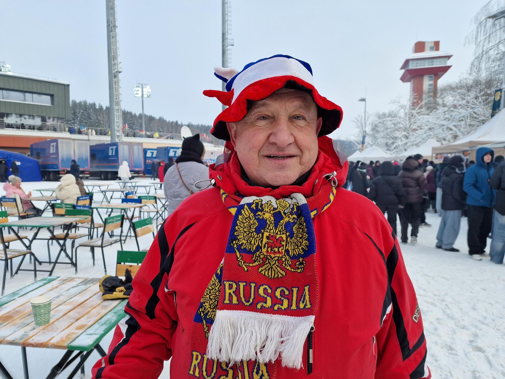 Болельщик из Курска Вячеслав - Sputnik Беларусь, 1920, 23.01.2026