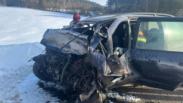 На месте ДТП - Sputnik Беларусь