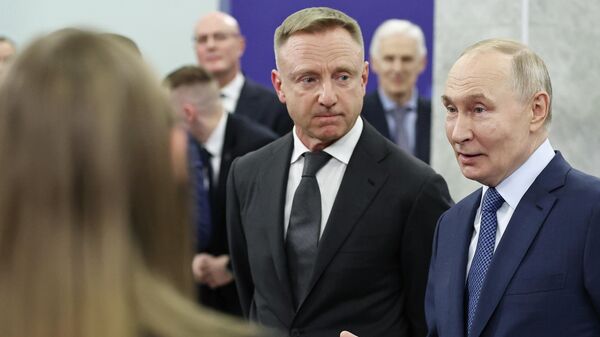 Президент Владимир Путин посетил МФТИ - Sputnik Беларусь