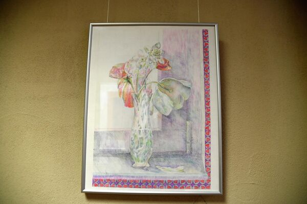 Картины Валерия Ляшкевича, написанные в 2024 году, представлены на персональной выставке в галерее Г.Х. Ващенко - Sputnik Беларусь