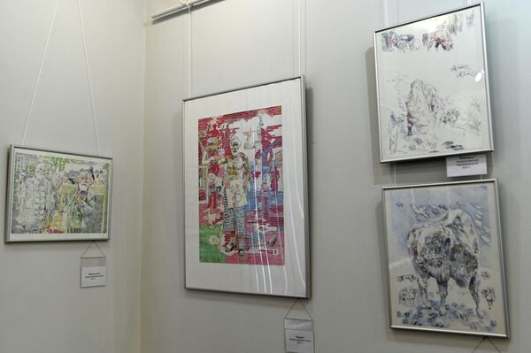 Графичные работы уличного художника Валерия Ляшкевича, которые формировали его стиль несколько десятилетий - Sputnik Беларусь