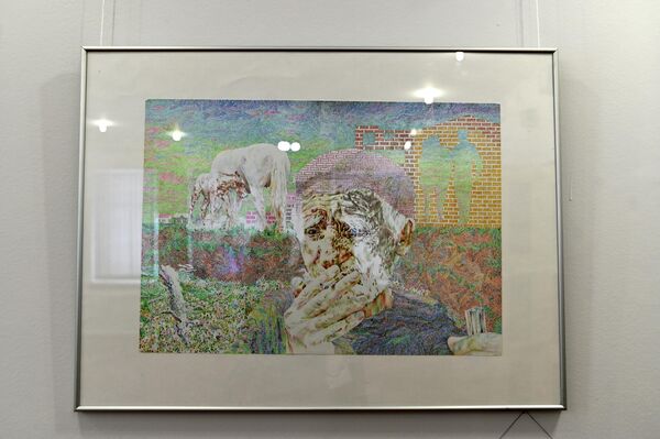 Графичные работы уличного художника Валерия Ляшкевича, которые формировали его стиль несколько десятилетий. - Sputnik Беларусь