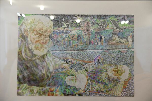 Графичные работы уличного художника Валерия Ляшкевича, которые формировали его стиль несколько десятилетий - Sputnik Беларусь