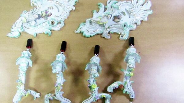 Изъятые фарфоровые изделия - Sputnik Беларусь