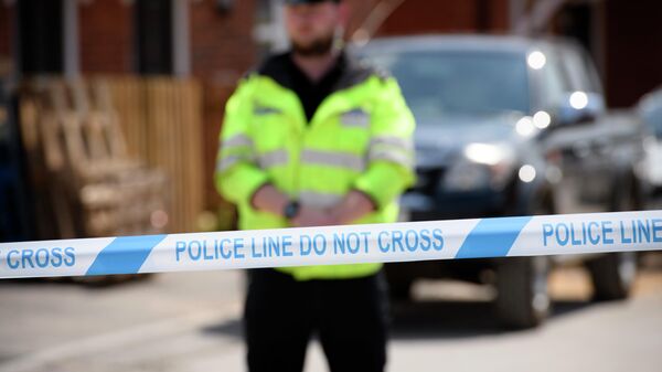 Лента полицейского ограждения - Sputnik Беларусь