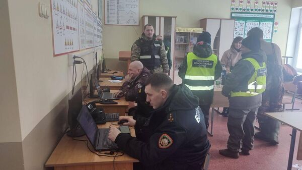 Штаб поисковой операции - Sputnik Беларусь