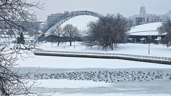 Снег у Мінску - Sputnik Беларусь