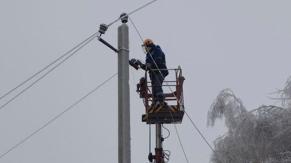 Ремонтные работы на ЛЭП - Sputnik Беларусь