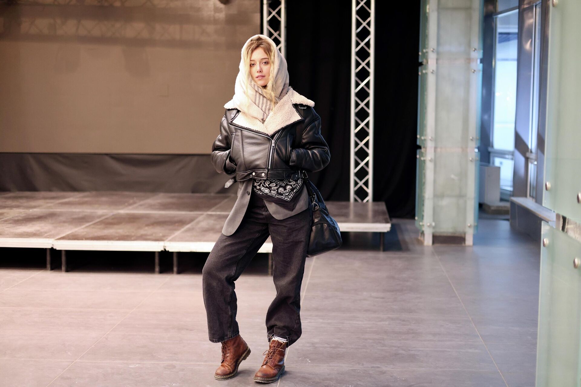 Зимний образ Дарьи Лукши