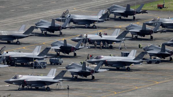 Истребители ВВС США F-35A в Пуэрто-Рико - Sputnik Беларусь