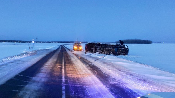 ДТП на Минщине с участием автобуса - Sputnik Беларусь