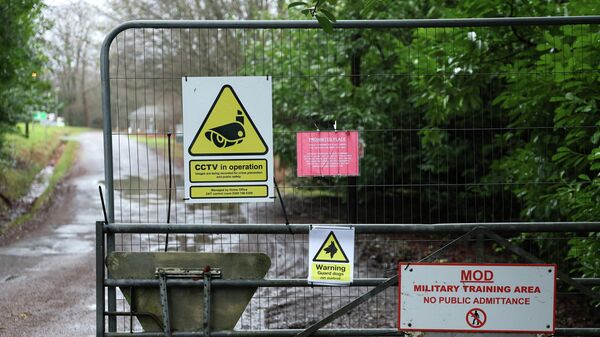 Британский военный лагерь, архивное фото - Sputnik Беларусь