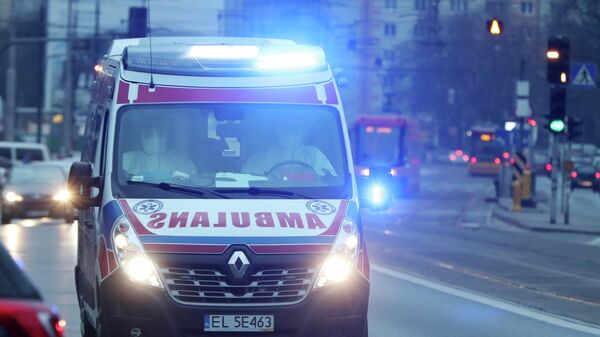 Машина скорой помощи в Польше, архивное фото - Sputnik Беларусь