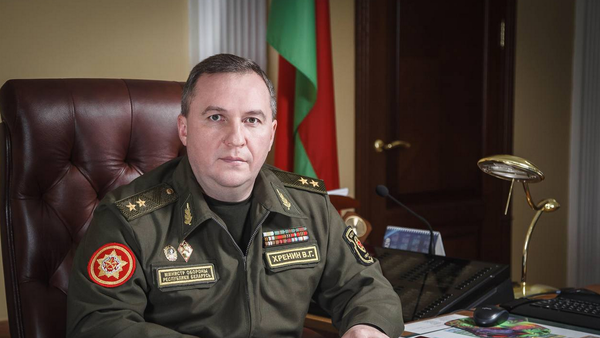 Міністр абароны Беларусі Віктар Хрэнін - Sputnik Беларусь