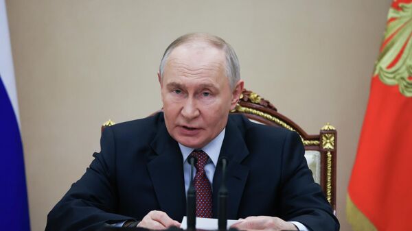 Президент РФ Владимир Путин  - Sputnik Беларусь