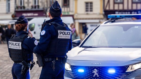 Полицейские во Франции - Sputnik Беларусь