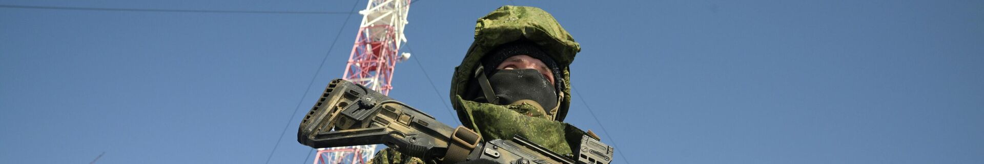 Боевая работа связистов группировки войск Запад в ЛНР - Sputnik Беларусь, 1920, 19.02.2022