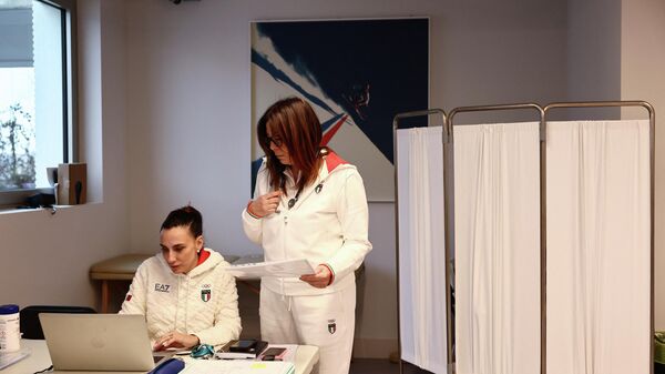 Медицинское отделение на ОИ-2026 - Sputnik Беларусь