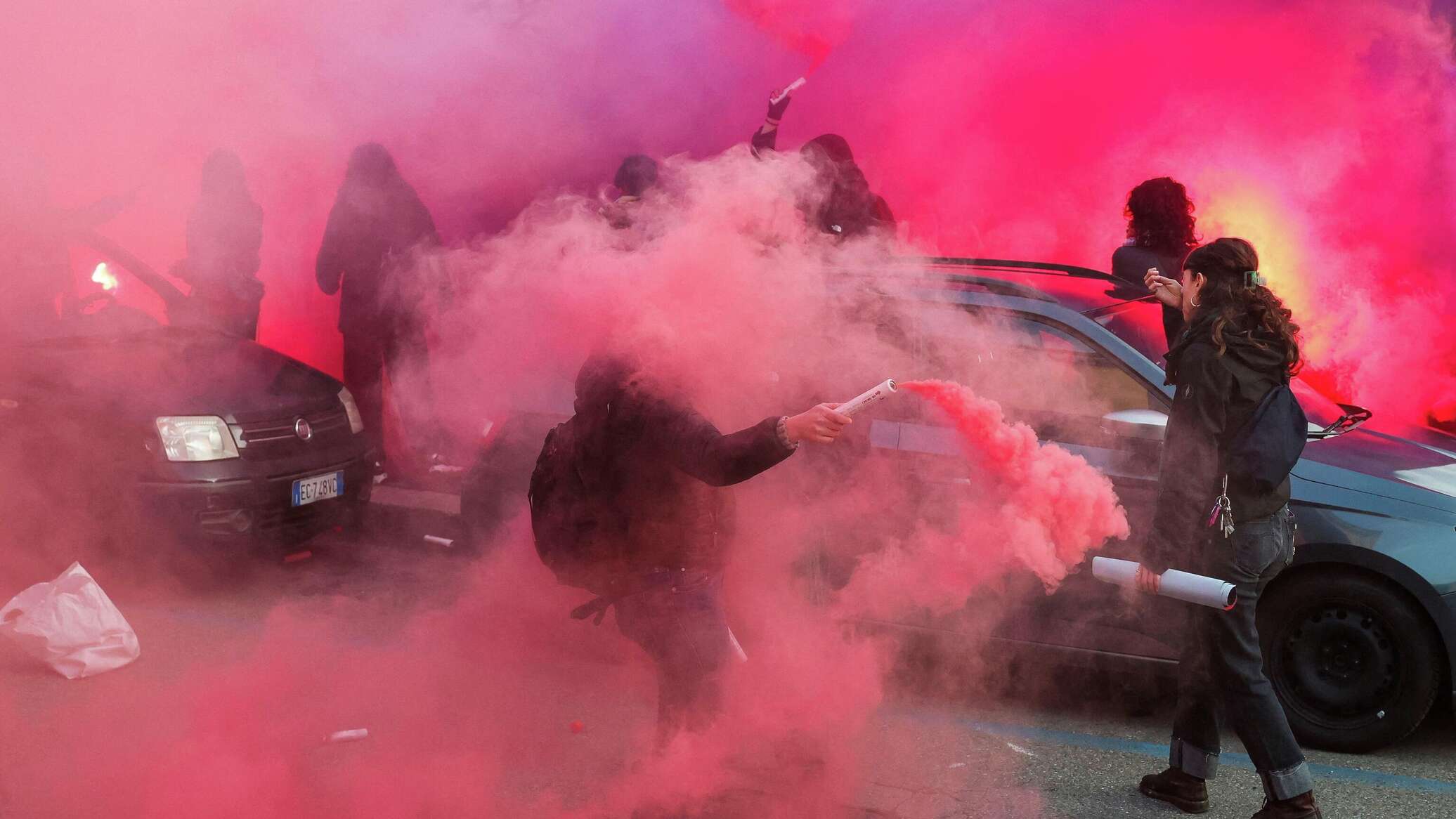 Протесты против Олимпиады прошли в Милане
