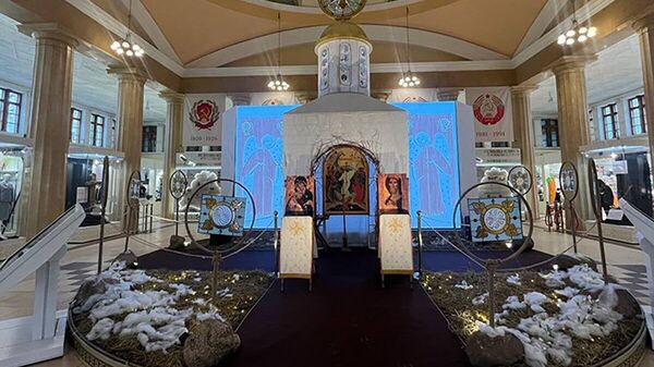 Выставка Свято-Елисаветинского монастыря на ВДНХ в Москве - Sputnik Беларусь