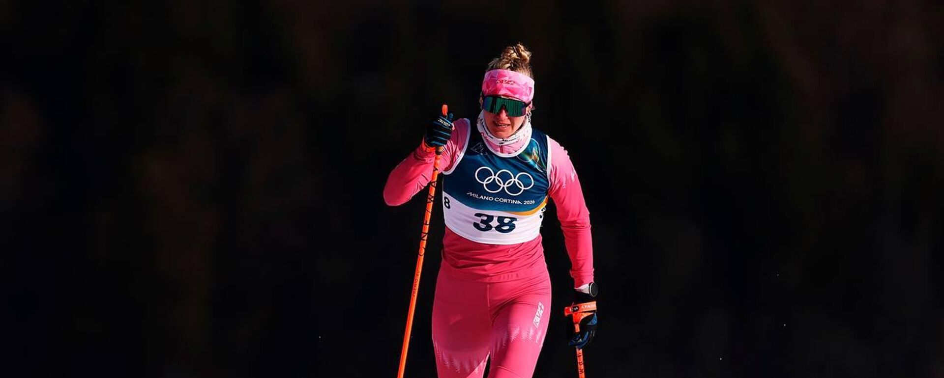 Анна Королева на ОИ в Милане - Sputnik Беларусь, 1920, 10.02.2026