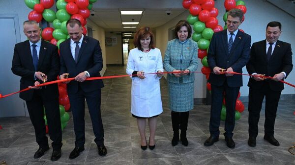 Адкрыццё новага будынка гарадскога наркалагічнага цэнтр у Мінску - Sputnik Беларусь